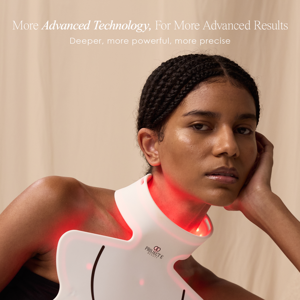 LumaLux Neck & Dec | Pro LED Red Light Therapy Mask