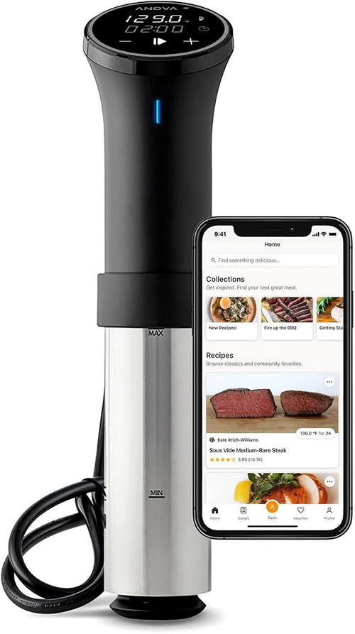 Culinary Sous Vide Precision Cooker 3.0 (WiFi), 1100 Watts, Stainless Steel