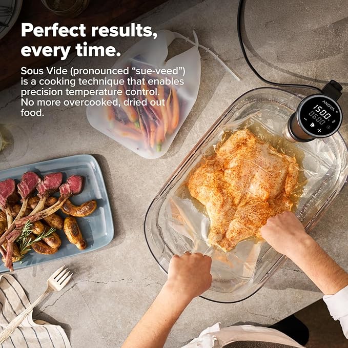 Culinary Sous Vide Precision Cooker 3.0 (WiFi), 1100 Watts, Stainless Steel