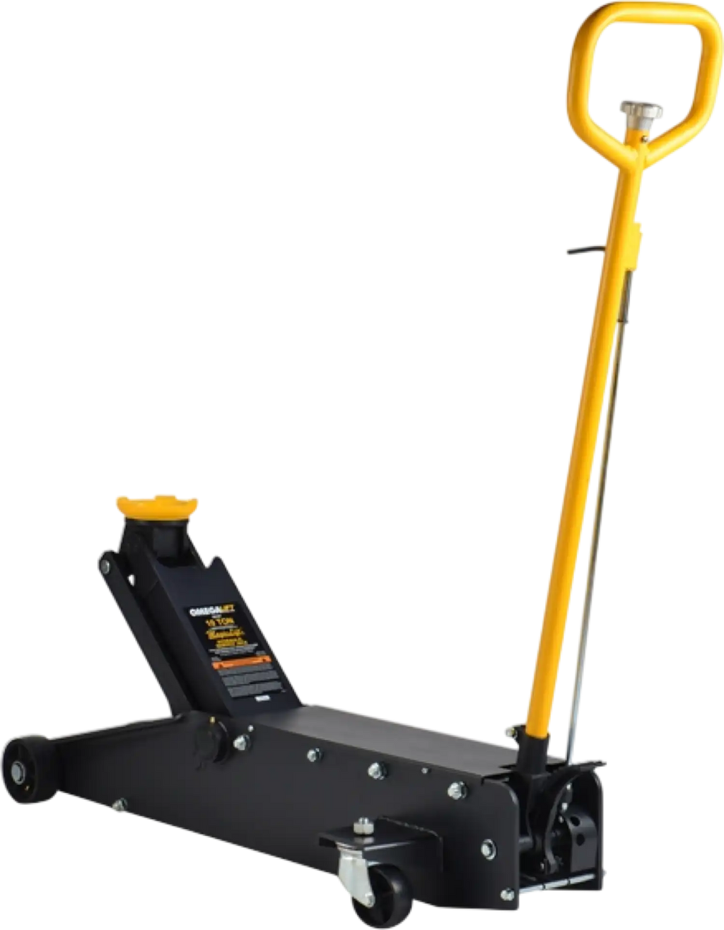 Omega 25107 Magic Lift Hydraulic Service Jack 10 Ton Long Chassis 27" Lift New