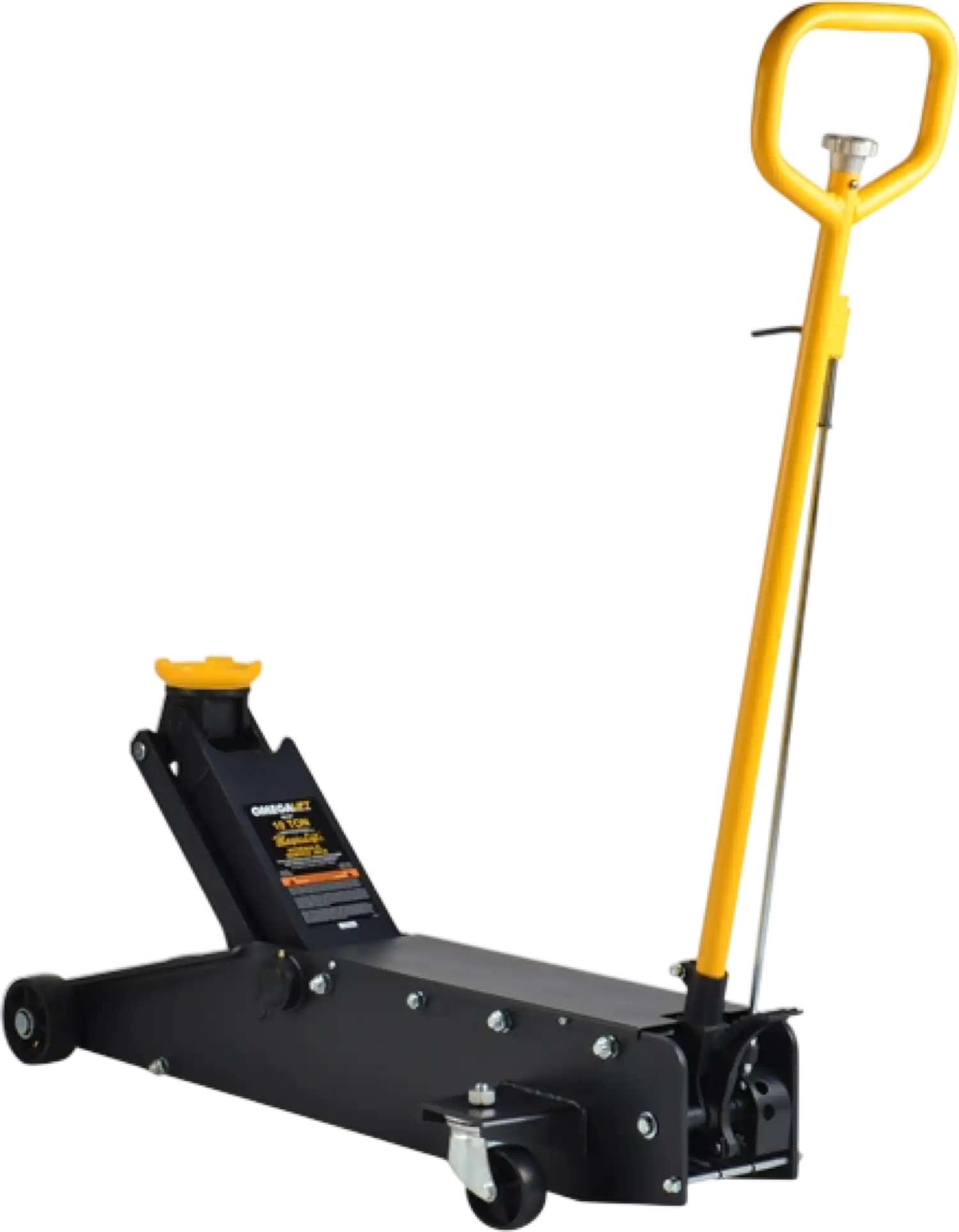 Omega 25107 Magic Lift Hydraulic Service Jack 10 Ton Long Chassis 27" Lift New
