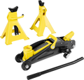 Vevor Floor Jack 2 Ton Low Profile Hydraulic Racing Jack with Stands New