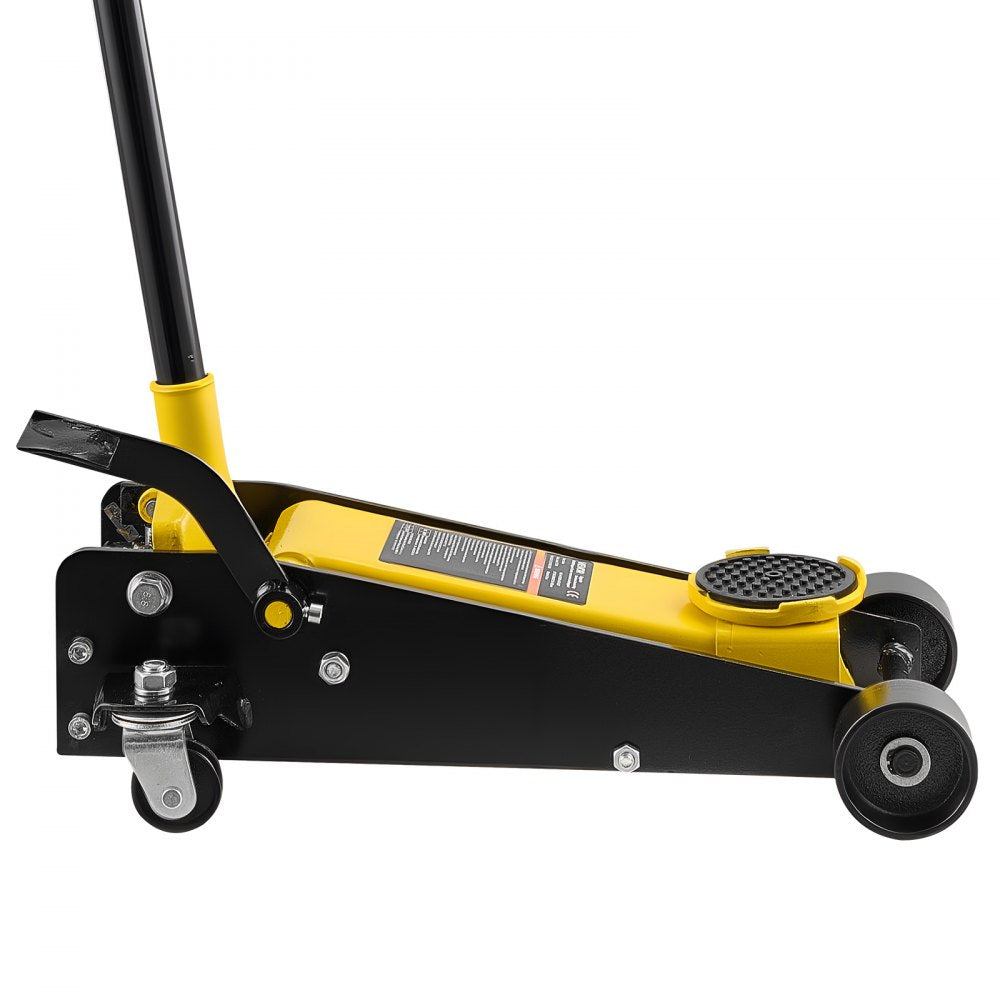 Vevor Floor Jack Low Profile 3 Ton Steel Racing Hydraulic Trolley Car Lift with Foot Pedal New