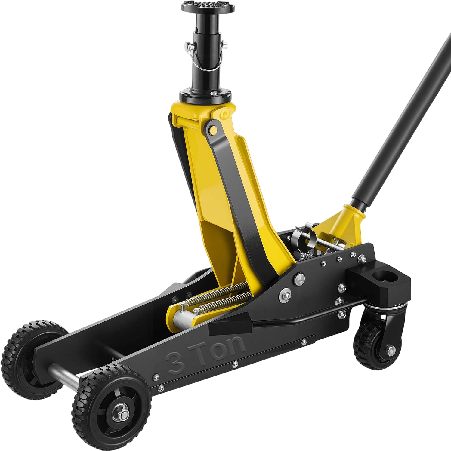 Vevor Floor Jack 3 Ton Capacity 5.9-29.3 in. with Dual Pistons and Extension Post New
